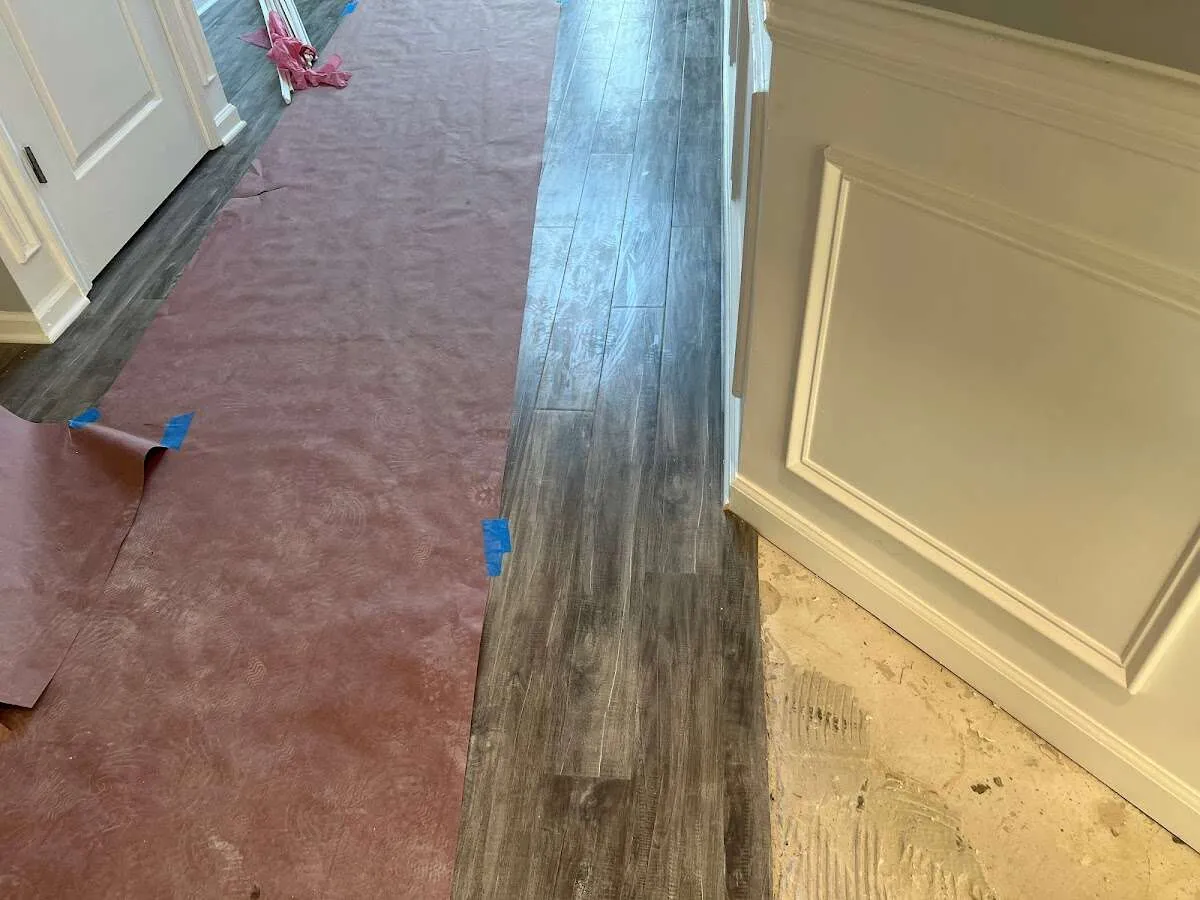 Completed marble shower restoration in Bel Air North